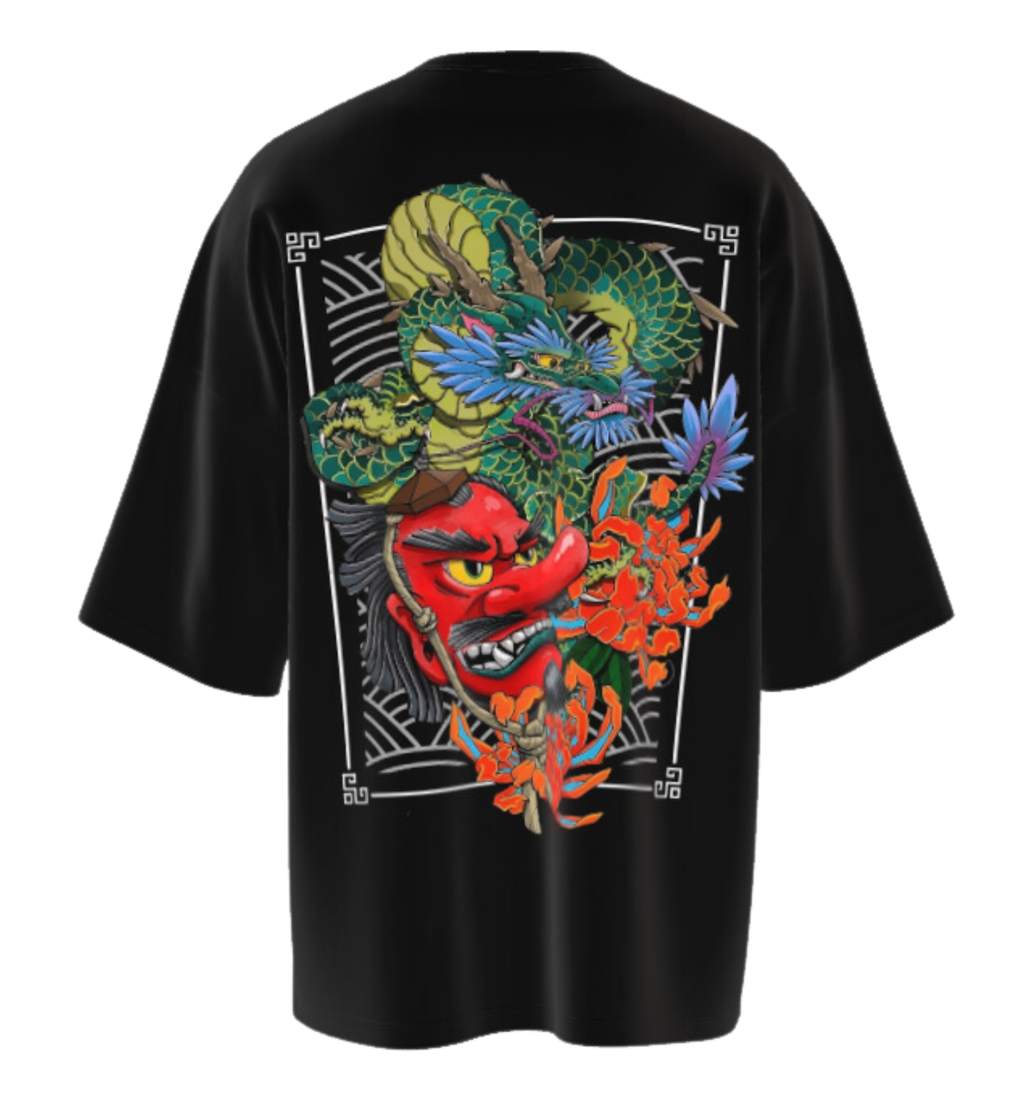 Ascend with Tengu Oversized T-Shirt